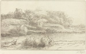 Břehy Venelle Okraj Venelle. od Alphonse Legros