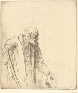 Žebrák Žebrák. od Alphonse Legros