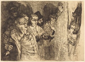 Černá kočka Černá kočka. od Alphonse Legros
