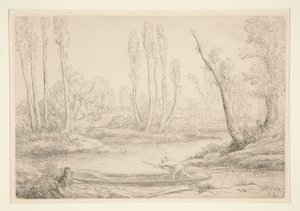 Nedaleko břehů Sommy od Alphonse Legros