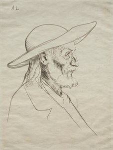 Bretonský rolník od Alphonse Legros