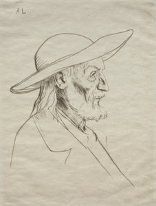 Bretonský rolník. od Alphonse Legros