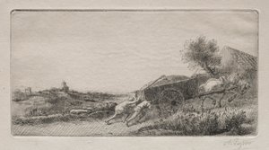 Přinášet seno domů od Alphonse Legros