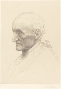 Kardinál Manning, 2. deska. od Alphonse Legros