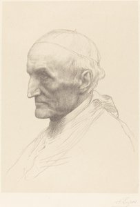Kardinál Manning, 2. deska od Alphonse Legros