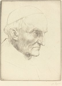 Kardinál Manning, 3. deska od Alphonse Legros