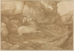 Kentauří žena od Alphonse Legros
