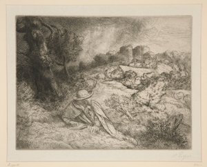 Hrad navrátilců od Alphonse Legros