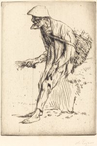 Obchodník s ptačincem Ptačinec obchodník. od Alphonse Legros