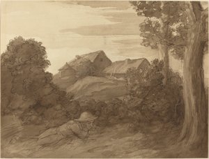 Claudova farma. od Alphonse Legros