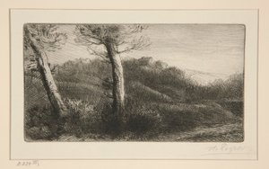 Západ slunce od Alphonse Legros