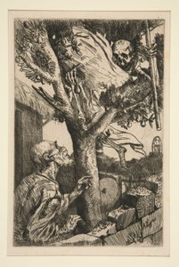 Smrt v hrušni od Alphonse Legros