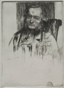 Edwin Edwards, 1861. od Alphonse Legros