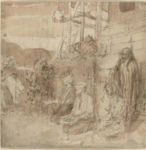 Angličtí žebráci. od Alphonse Legros