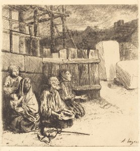 Angličtí žebráci Angličtí žebráci, 1875. od Alphonse Legros