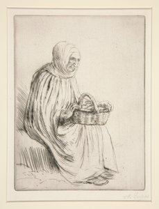 Žena na trhu