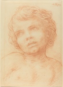 Hlava dítěte od Alphonse Legros
