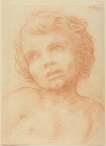 Hlava dítěte od Alphonse Legros