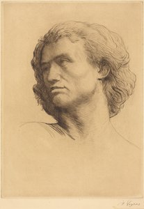 Hlava muže od Alphonse Legros