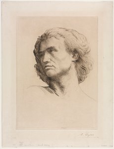 Hlava muže od Alphonse Legros