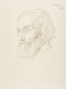 Hlava muže od Alphonse Legros