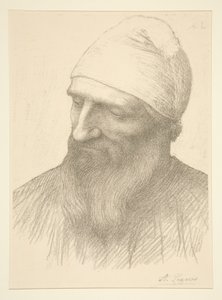 Hlava muže od Alphonse Legros
