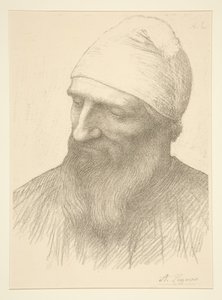 Hlava muže od Alphonse Legros