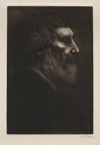 Hlava muže. od Alphonse Legros
