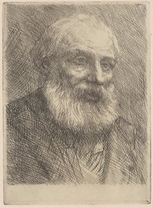 Hlava starého muže od Alphonse Legros