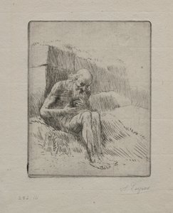 Práce (druhá deska) od Alphonse Legros