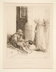 La Charite (charita) od Alphonse Legros