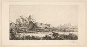 Farma na řece: Večerní efekt od Alphonse Legros