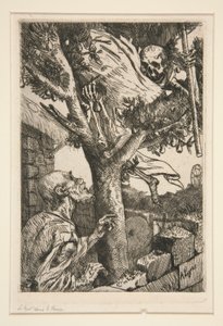 Smrt v hrušni od Alphonse Legros