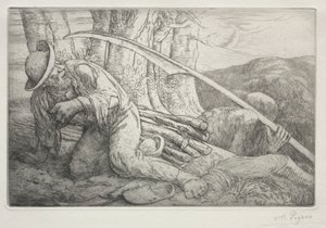 La Mort et le Bûcheron 5. deska. od Alphonse Legros