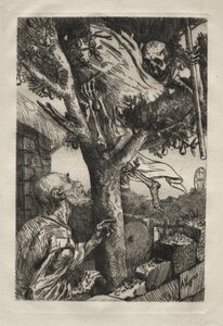smrt v hrušni od Alphonse Legros