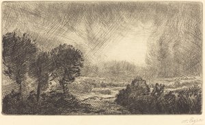 Krajina s bouří (Paysage d