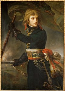 Generál Bonaparte a Arcole (olej na plátně) od Alphonse Legros
