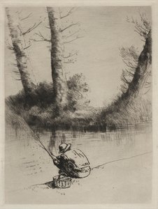 Rybář. od Alphonse Legros