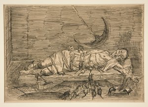 Jáma a kyvadlo, č. 1 od Alphonse Legros