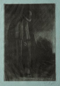 Le Voyageur à lAbri. od Alphonse Legros