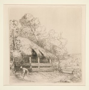 Le petit hangar (Malá bouda) od Alphonse Legros