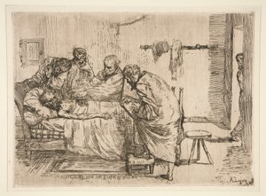 Le verite sur le cas de M. Valdemar (Fakta v případě M. Valdemara) od Alphonse Legros