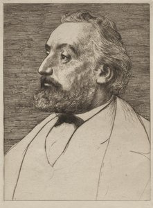 Leon Gambetta. od Alphonse Legros
