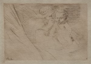 Mab et Cupidon. od Alphonse Legros