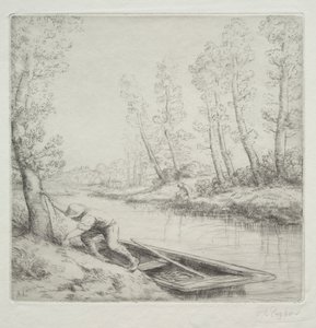 Ráno na řece Ráno na řece. od Alphonse Legros