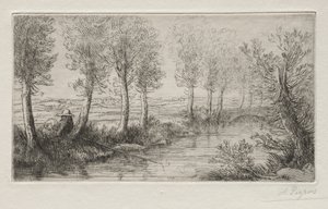 Nedaleko Mlýna od Alphonse Legros