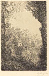 Starý zámek od Alphonse Legros