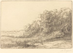 Starý zámek Starý hrad. od Alphonse Legros