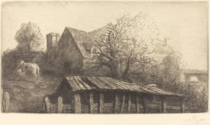 Starý hostinec Starý hostinec. od Alphonse Legros