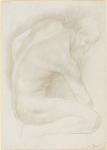 Starý muž. od Alphonse Legros